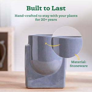 Cats are Gods Ceramic Planter