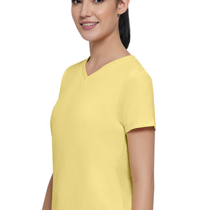 Essential V-neck Tee - Sunshine