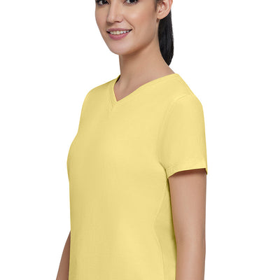 Essential V-neck Tee - Sunshine