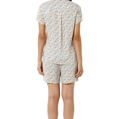 Sleep Shorts Set - Ditsy Floral Print