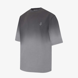 ALMOST GODS | ALPHA CROSS TEE IN DIP { DYE GREY