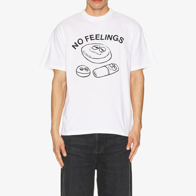 NO PROBLEMO | HARD FEELINGS SS TEE { WHITE