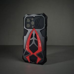 iPhone 14 Aventador Metal Silicone Hybrid Case