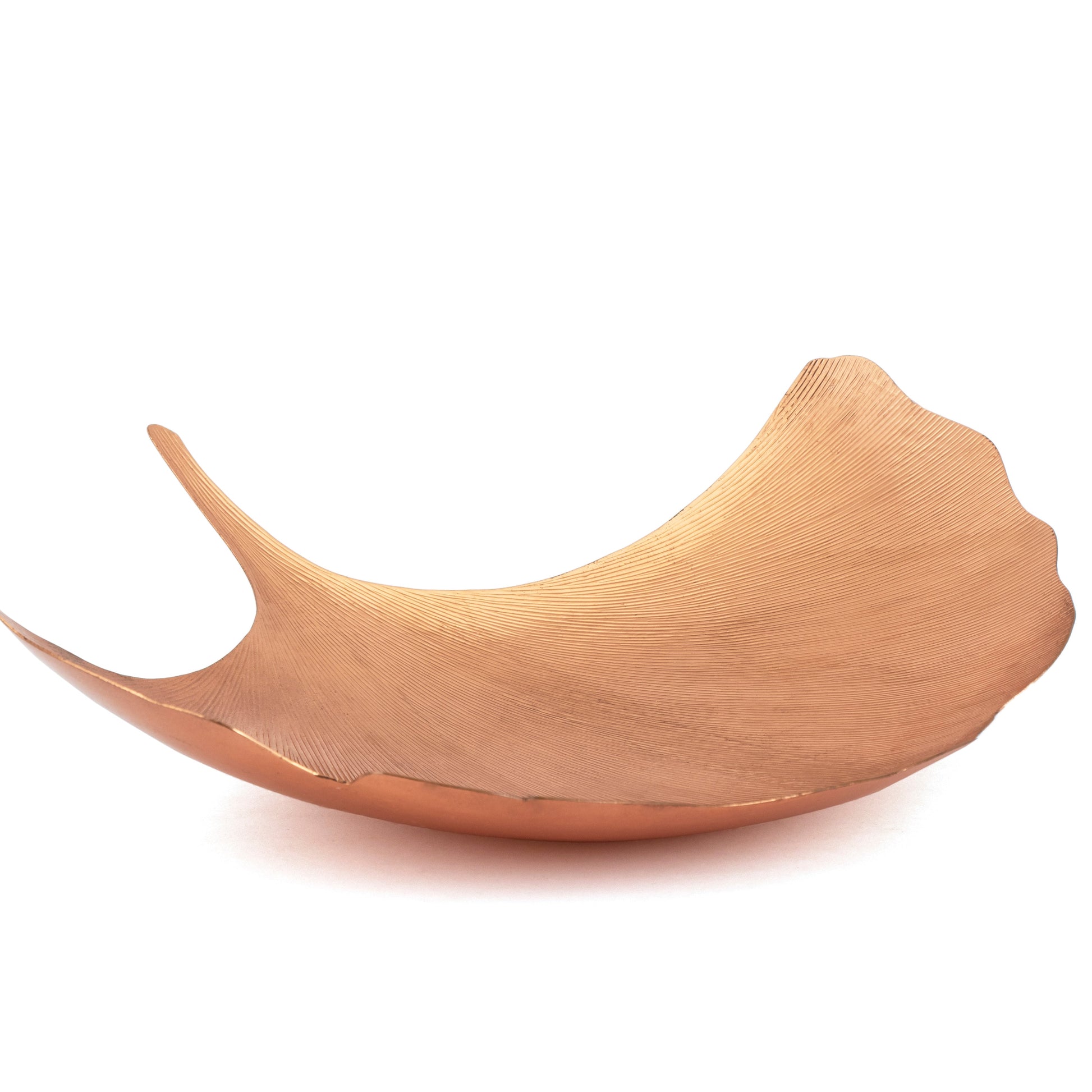 Brown - Ginkgo Leaf Platter - Large