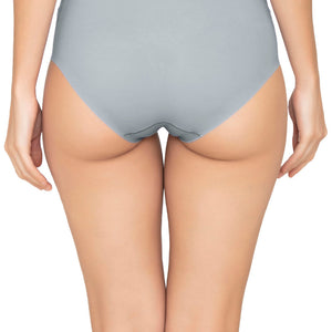 Vanish Seamless Hipster Panty - Soft Gray