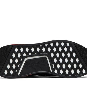 adidas NMD R1 Core Black Lush Red