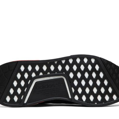 adidas NMD R1 Core Black Lush Red