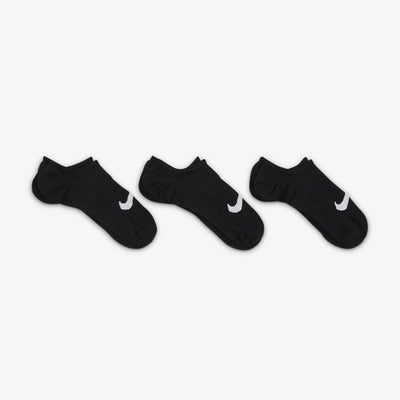 NIKE | EVERYDAY PLUS LIGHTWEIGHT { BLACK/WHITE