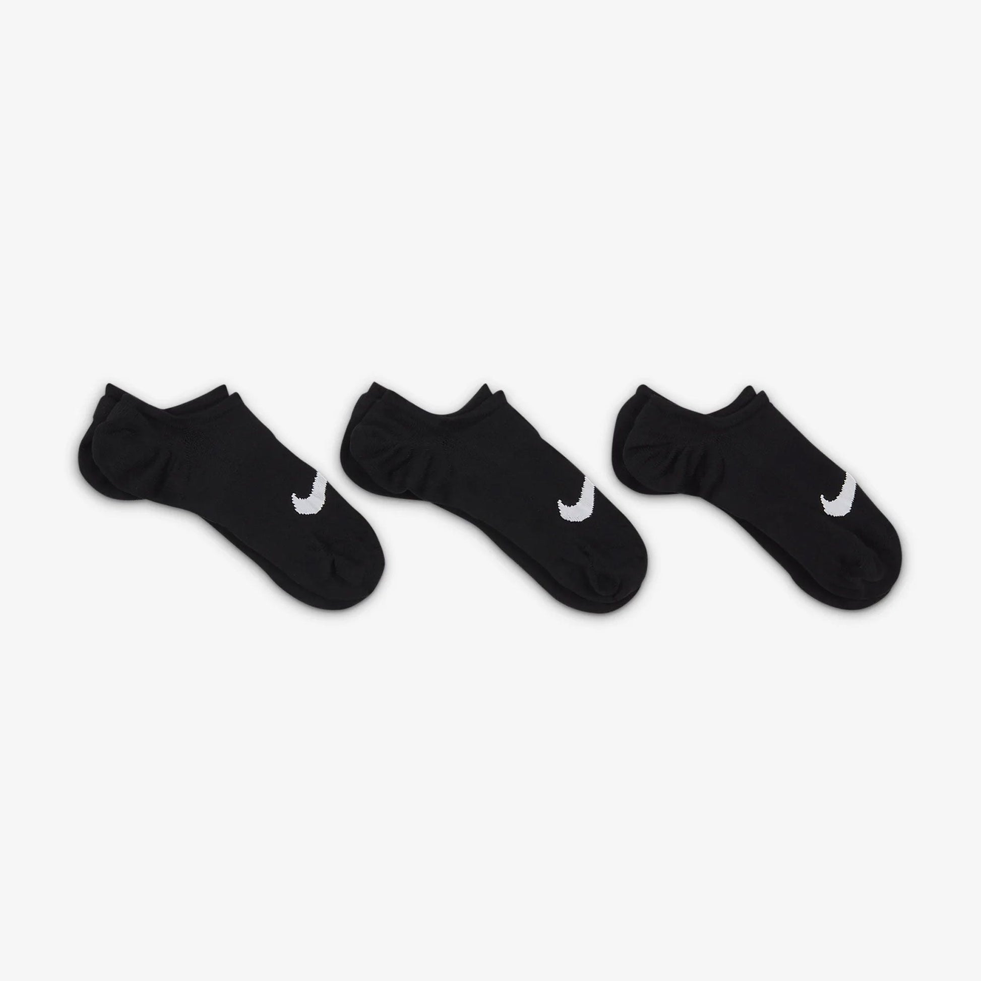 NIKE | EVERYDAY PLUS LIGHTWEIGHT { BLACK/WHITE
