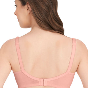 Cool Contour Non-padded Non-wired Support Bra - Impatiens-Pink