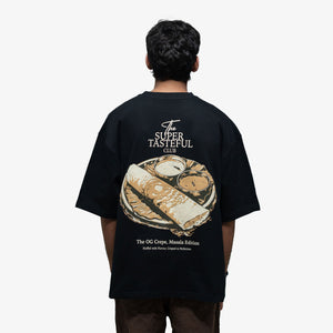 SUPERKICKS | THE OG CREPE TEE { BLACK