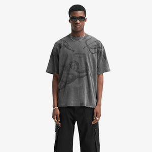 Represent | CHERUB ALL OVER T-SHIRT  { VINTAGE GREY