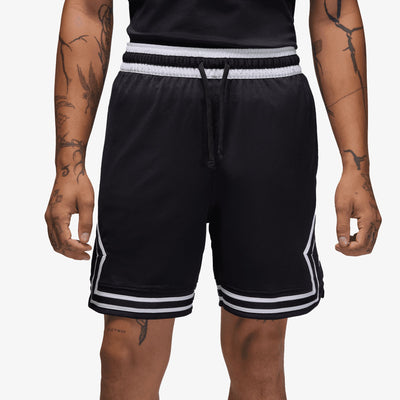 JORDAN | DRI-FIT MESH DIAMOND SHORTS { BLACK/WHITE/WHITE