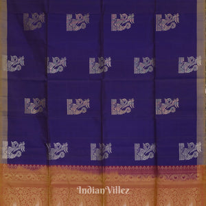 Redish Purple Pure Kanjivaram Soft Silk Saree