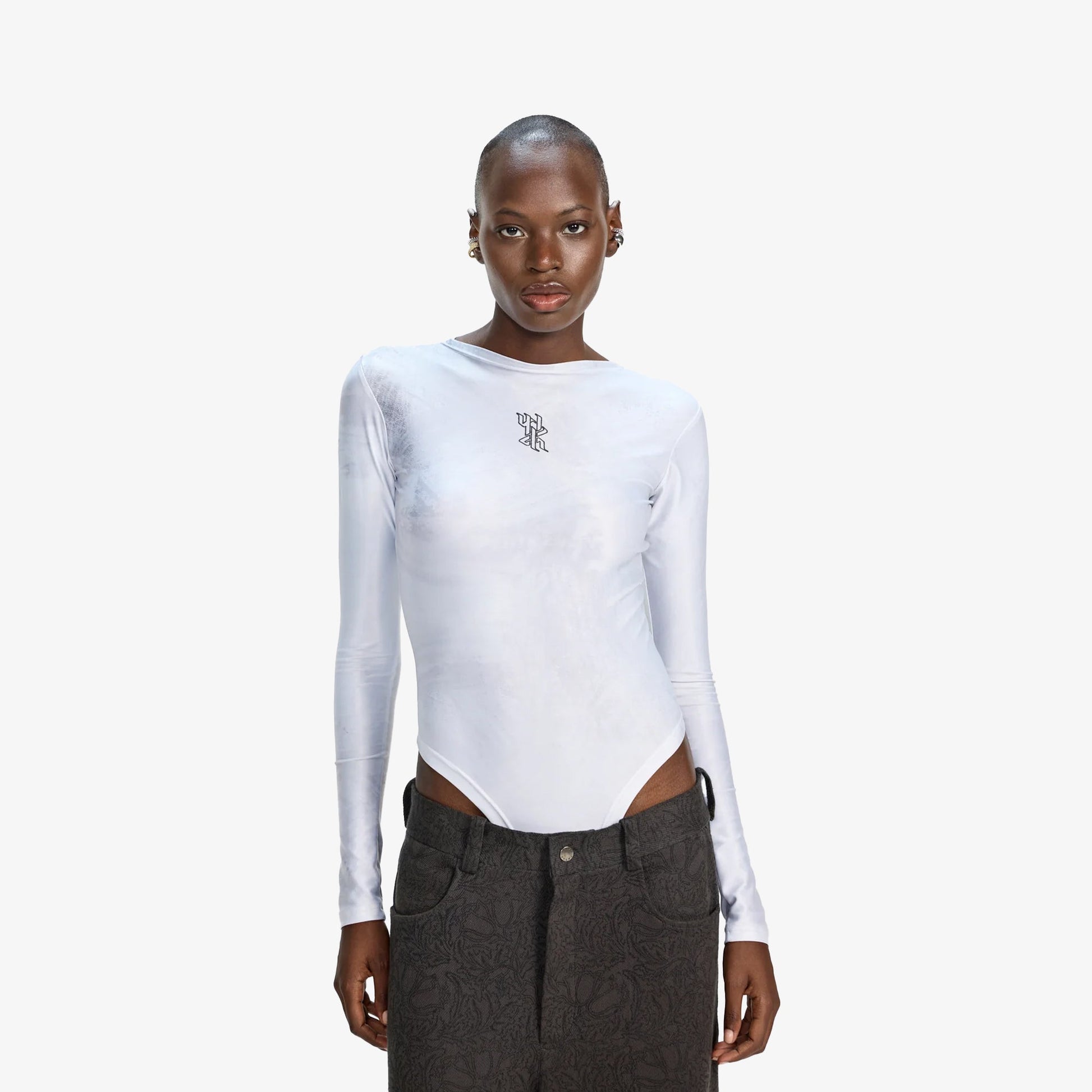 F A R A K | BASICS WOMEN BODYSUIT { WHITE