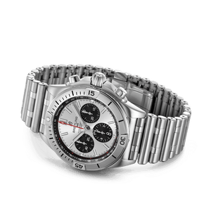 Breitling Chronomat B01 Silver Dial Men 42mm