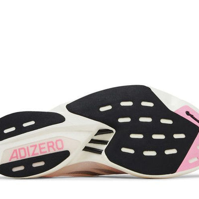 adidas Adizero Adios Pro 3 Chalk White Silver Metallic Clear Pink