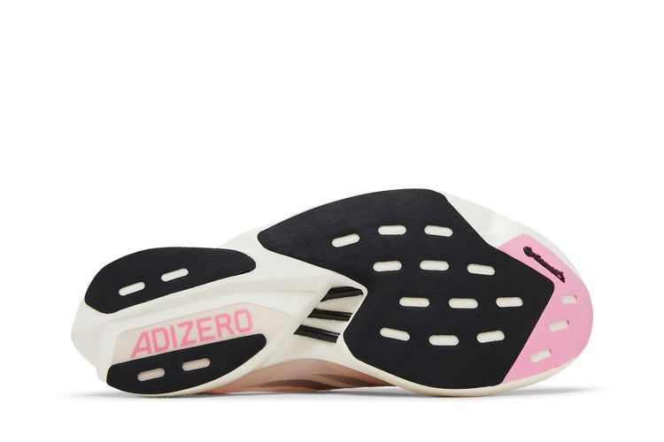 adidas Adizero Adios Pro 3 Chalk White Silver Metallic Clear Pink