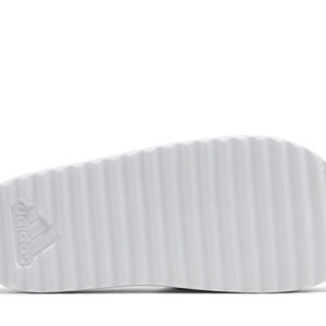 adidas Adilette Platform Slides Cloud White Zero Metalic Grey