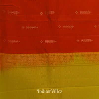 Red Pure Kanjivaram Soft Silk Saree