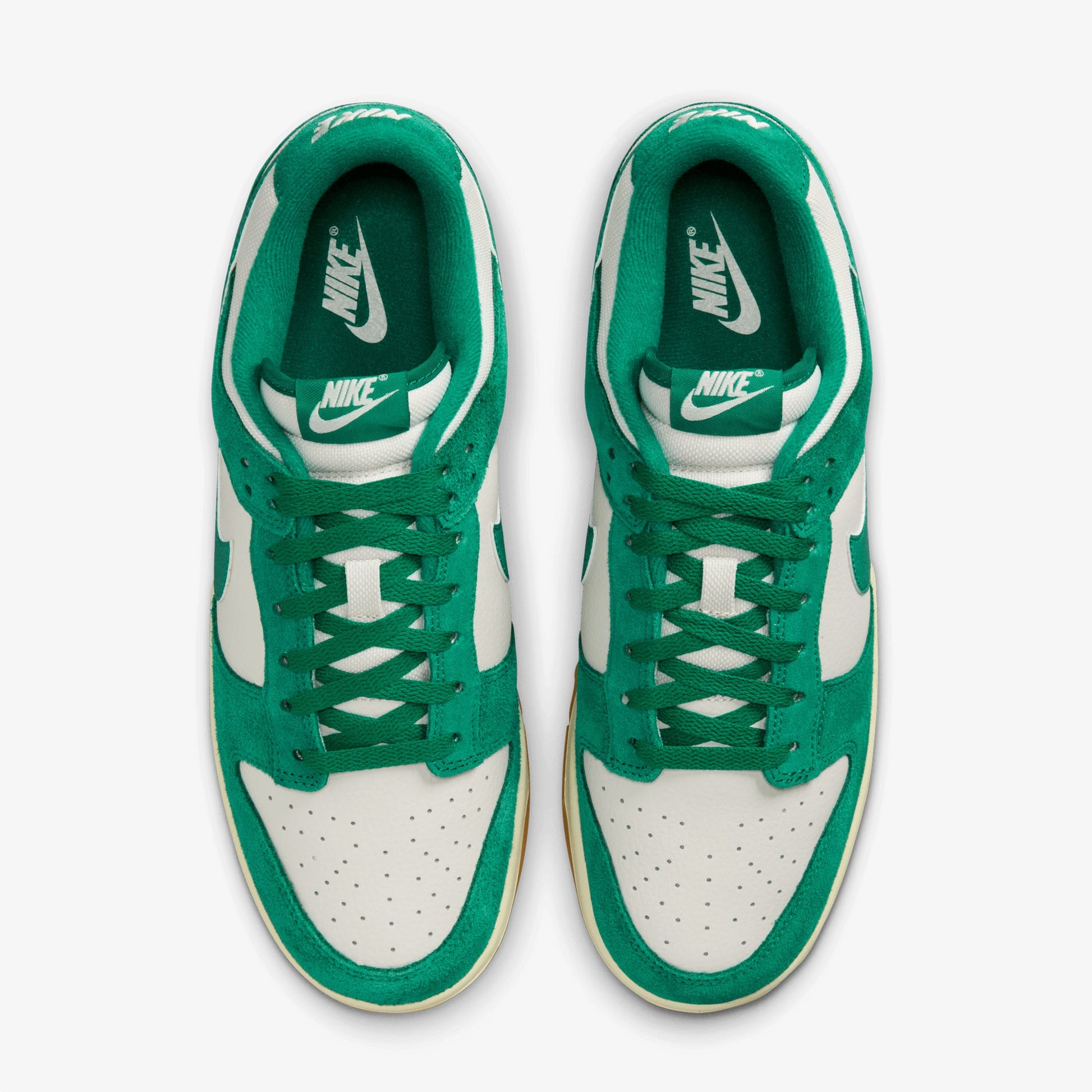 NIKE | DUNK LOW RETRO { PHANTOM/MALACHITE-GUM LIGHT BROWN