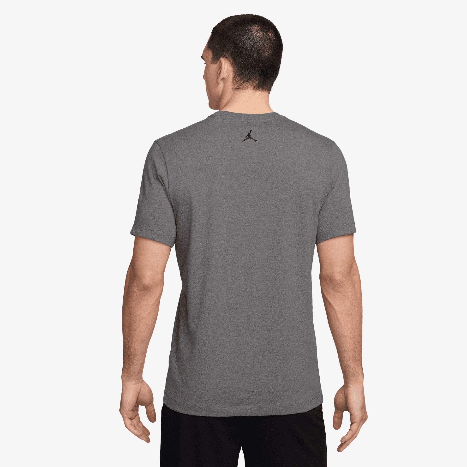 JORDAN | MVP T-SHIRT { CARBON HEATHER/BLACK/BLACK