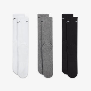 NIKE | EVERYDAY PLUS CUSHIONED TRAINING CREW SOCKS { MULTI-COLOR