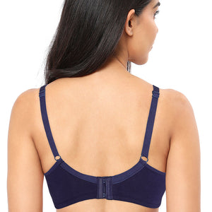 Lace Concealer Non-padded Non-wired Bra - Eclipse