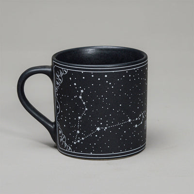 Black - Ceramic Sunsign Theme Coffee Mug Pisces (350ml)