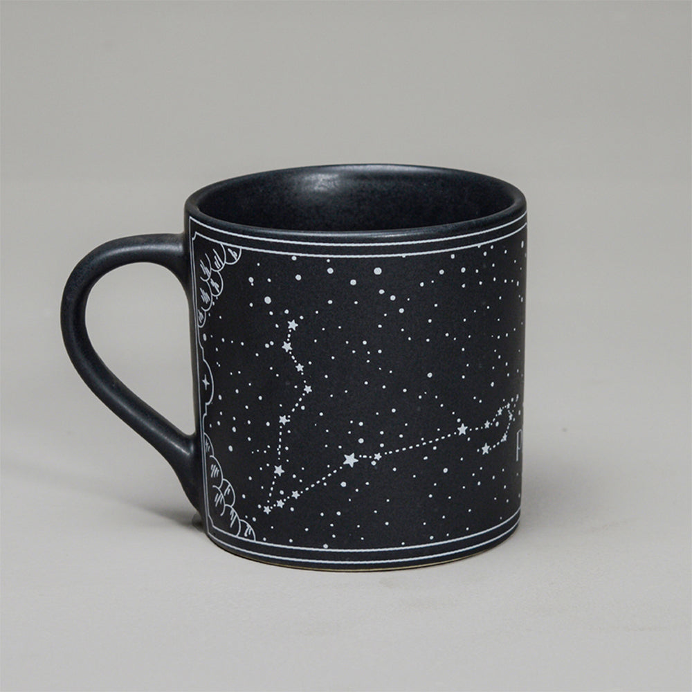 Black - Ceramic Sunsign Theme Coffee Mug Pisces (350ml)