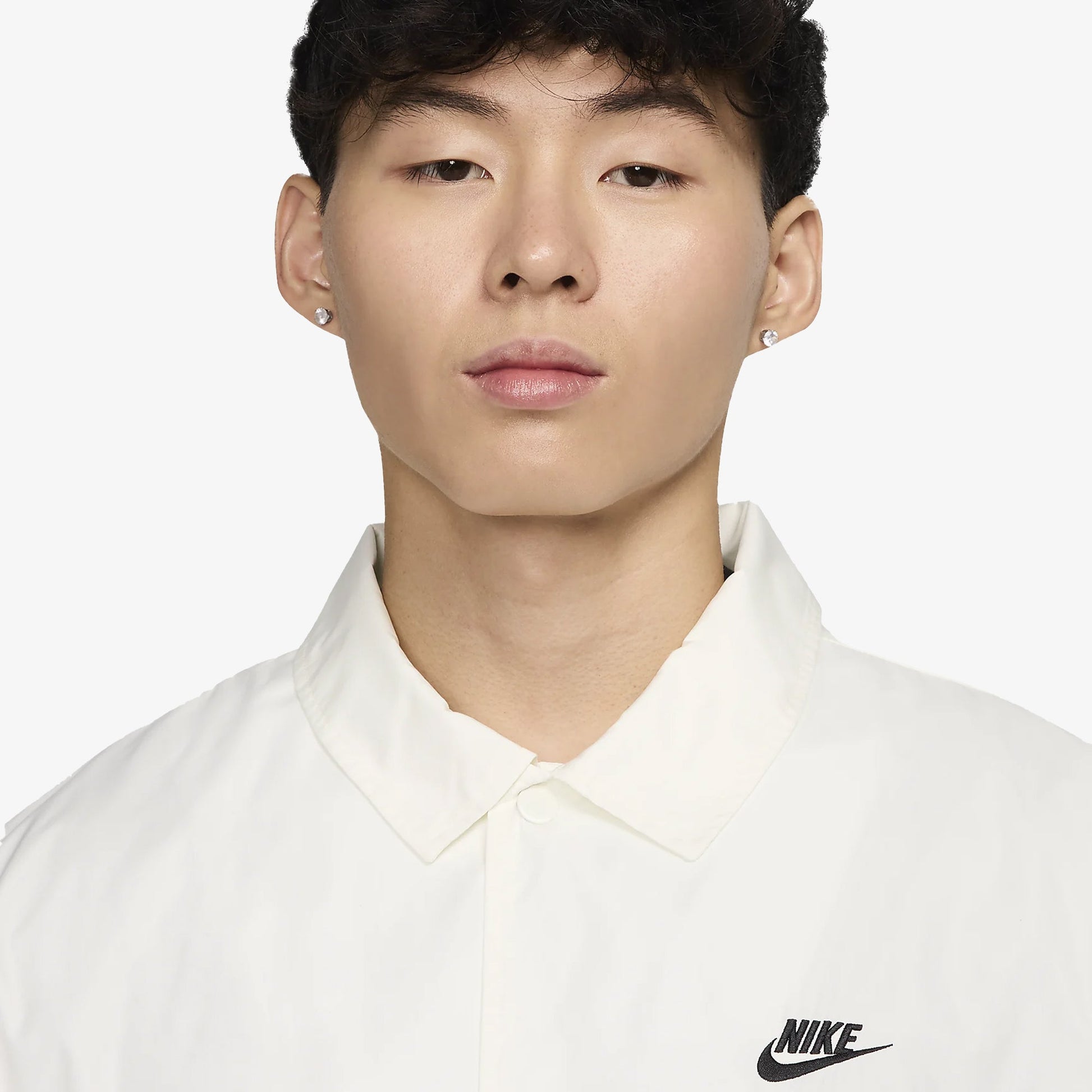 NIKE | CLUB COACHES ' JACKET { SAIL/BLACK