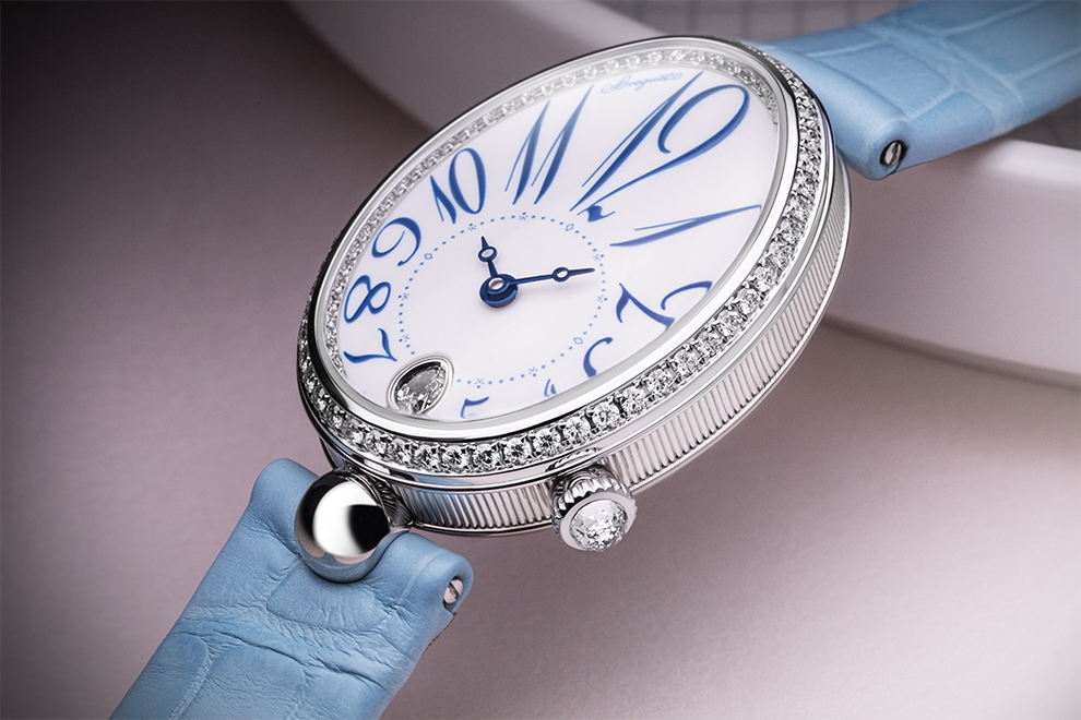 Breguet Reine De Naples 8918 Mother of Pearl Dial Women 36.50 mm