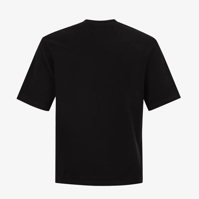 ALMOST GODS | CRACKED LOGO RELAXED TEE { BLACK