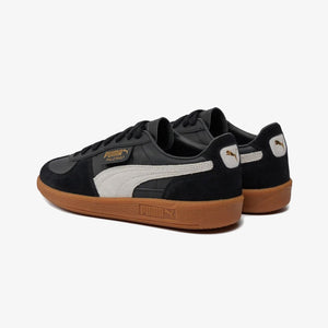 PUMA | PALERMO LEATHER { BLACK/GRAY
