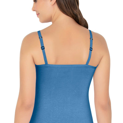 Cotton Camisole - Mykonos Blue