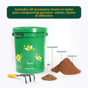 Home Compost Bin Kit - 20 Liter