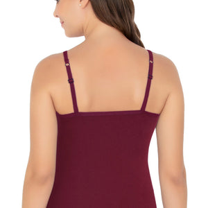 Cotton Camisole - Aubergine