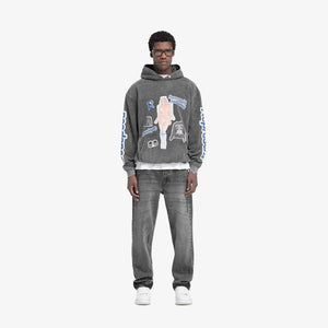 Represent | QUESTION YOUR INNOCENCE HOODIE { VINTAGE GREY