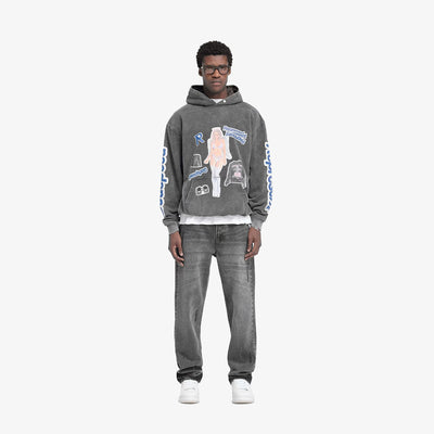 Represent | QUESTION YOUR INNOCENCE HOODIE { VINTAGE GREY