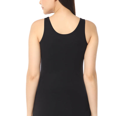 LuxeHeat Thermal Vest - Black