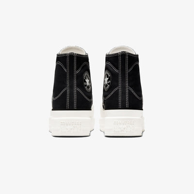 Converse | CHUCK TAYLOR ALL STAR CONSTRUCT HI  { BLACK/VINTAGE WHITE/EGRET
