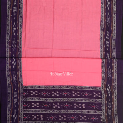 Purple Pink Flower Buti Odisha Ikat  Sambalpuri Dress Set & Dupatta