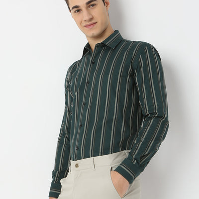 Cotton Striped Shirt