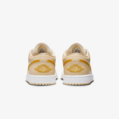 Jordan | AIR JORDAN 1 LOW  { SAIL/YELLOW OCHRE-PALE VANILLA-WHITE