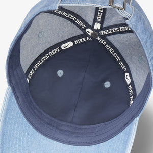 NIKE | CLUB UNSTRUCTURED DENIM CAP { AEGEAN STORM/THUNDER BLUE/WHITE
