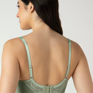 Demure Non-Padded Non-Wired Contour Bra - Tulip Harmony Print