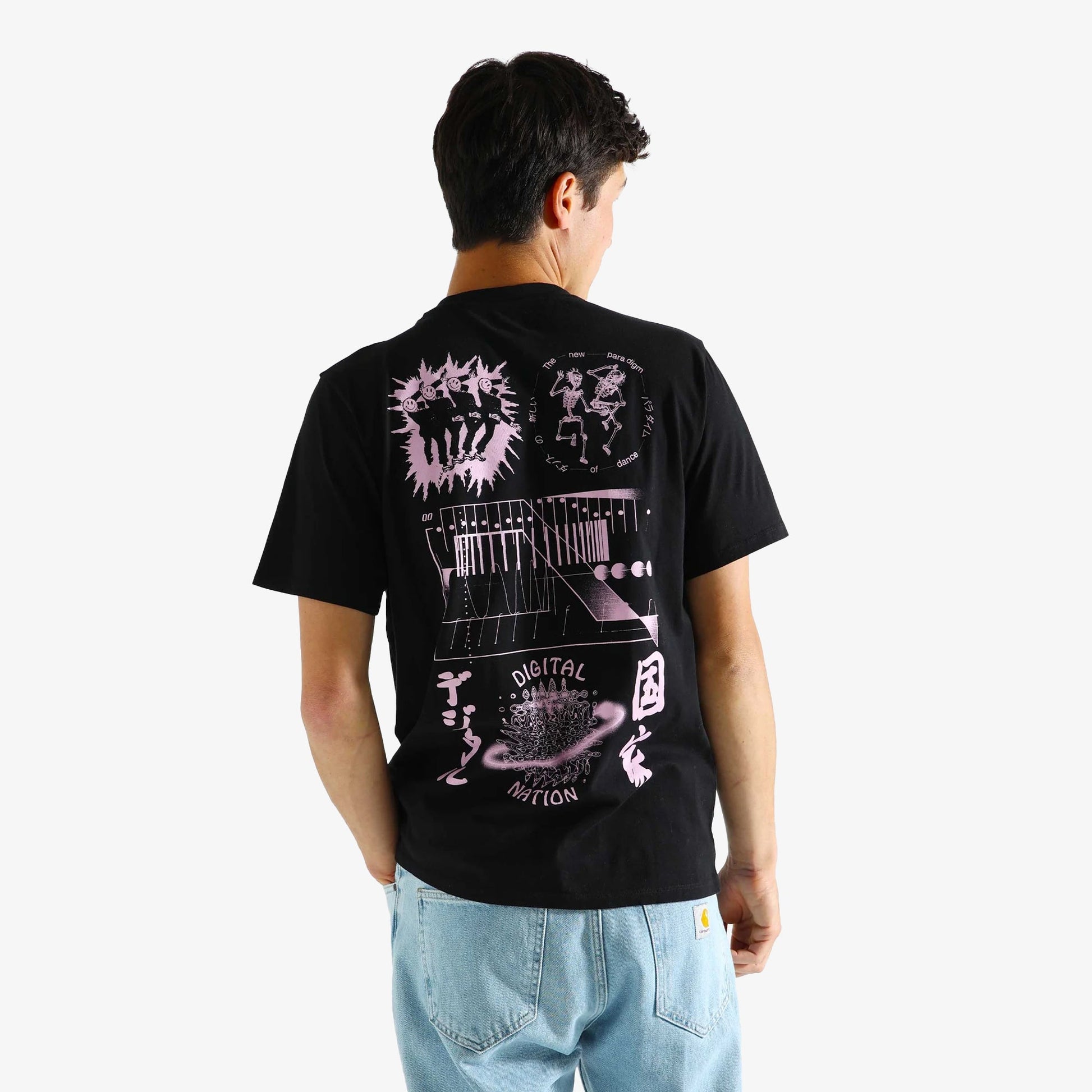 EDWIN | NEW PARADIGM T-SHIRT { BLACK