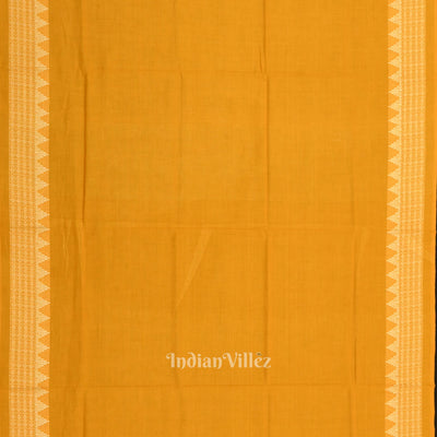 Maroon Yellow Doll Odisha Ikat Sambalpuri Cotton Dress set with Dupatta