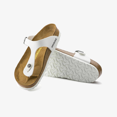 Birkenstock | GIZEH BIRKO-FLOR  { WHITE