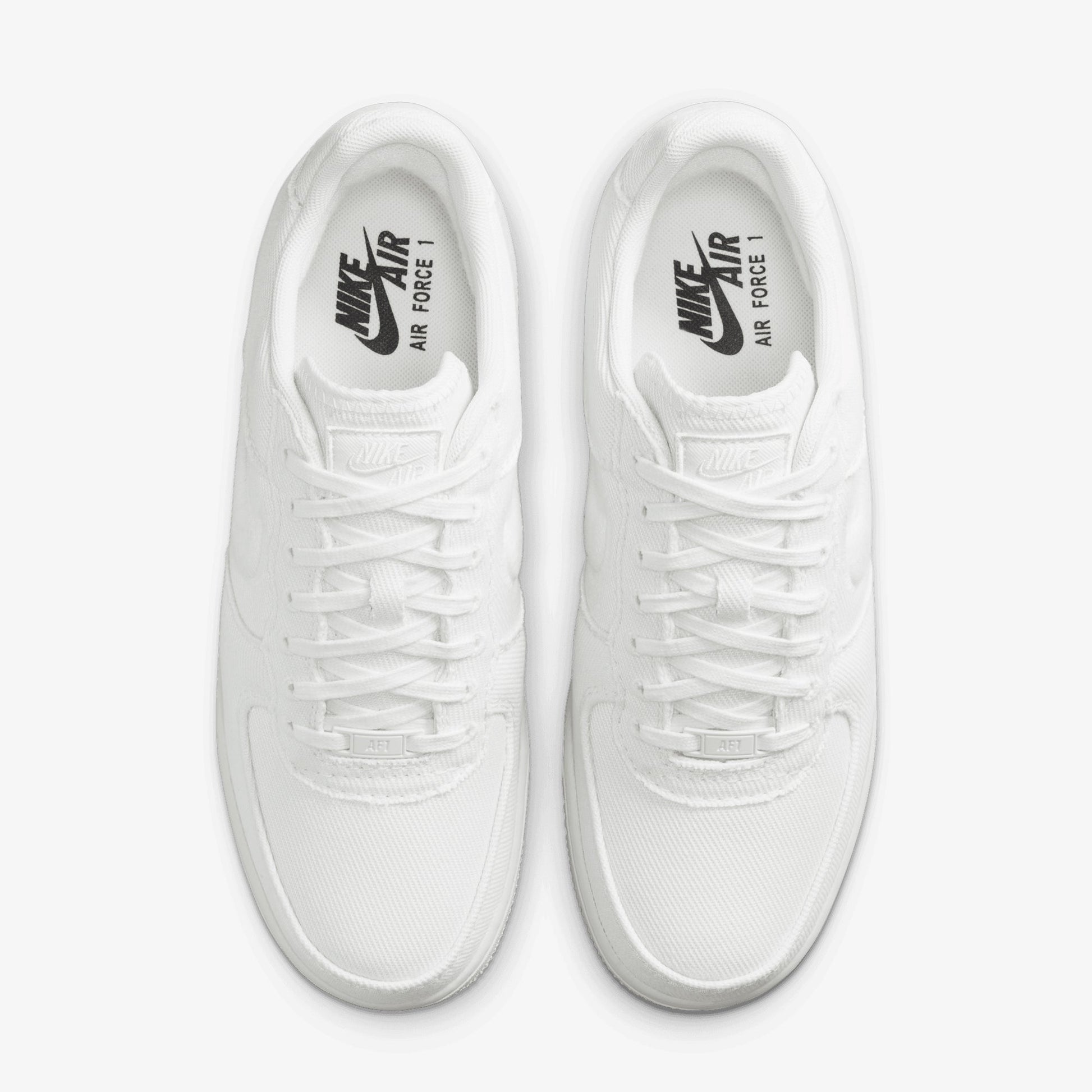 NIKE | AIR FORCE 1 LOW CANVAS { SUMMIT WHITE/SUMMIT WHITE